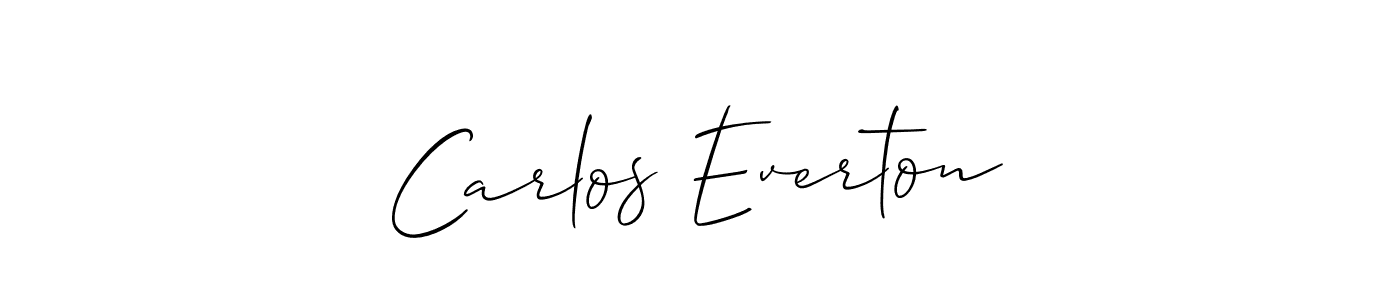 Make a beautiful signature design for name Carlos Everton. Use this online signature maker to create a handwritten signature for free. Carlos Everton signature style 2 images and pictures png