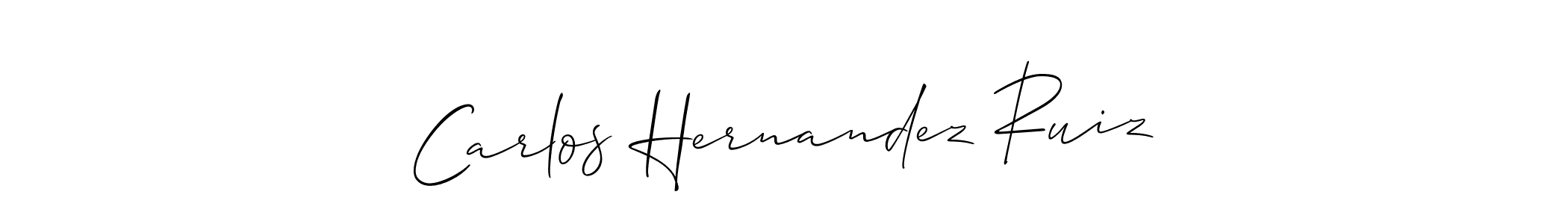 Also You can easily find your signature by using the search form. We will create Carlos Hernandez Ruiz name handwritten signature images for you free of cost using Allison_Script sign style. Carlos Hernandez Ruiz signature style 2 images and pictures png