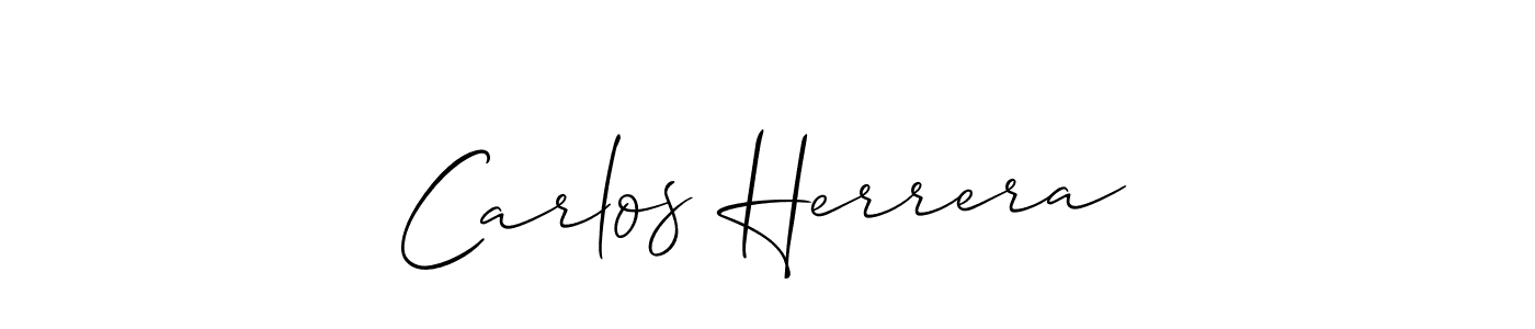 Check out images of Autograph of Carlos Herrera name. Actor Carlos Herrera Signature Style. Allison_Script is a professional sign style online. Carlos Herrera signature style 2 images and pictures png