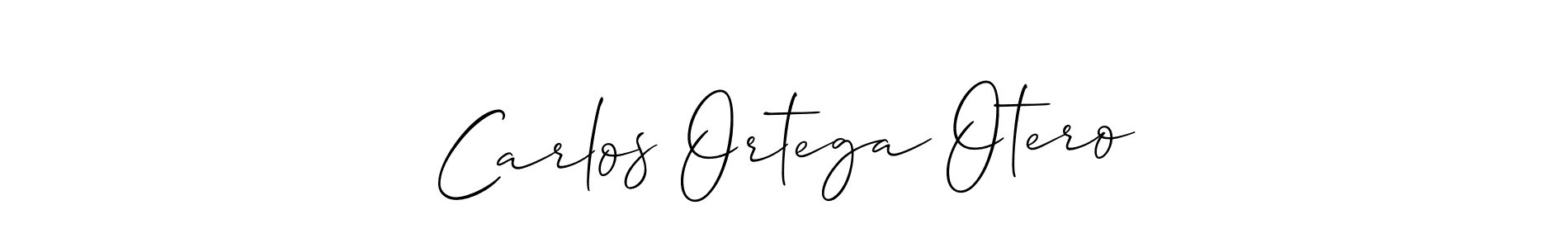 You should practise on your own different ways (Allison_Script) to write your name (Carlos Ortega Otero) in signature. don't let someone else do it for you. Carlos Ortega Otero signature style 2 images and pictures png
