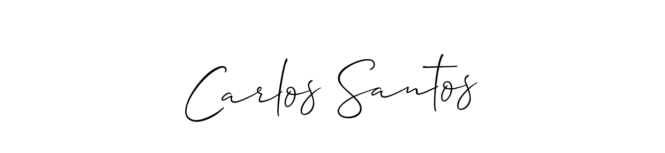 See photos of Carlos Santos official signature by Spectra . Check more albums & portfolios. Read reviews & check more about Allison_Script font. Carlos Santos signature style 2 images and pictures png