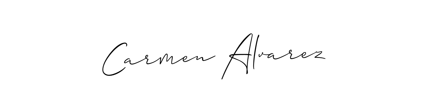 This is the best signature style for the Carmen Alvarez name. Also you like these signature font (Allison_Script). Mix name signature. Carmen Alvarez signature style 2 images and pictures png