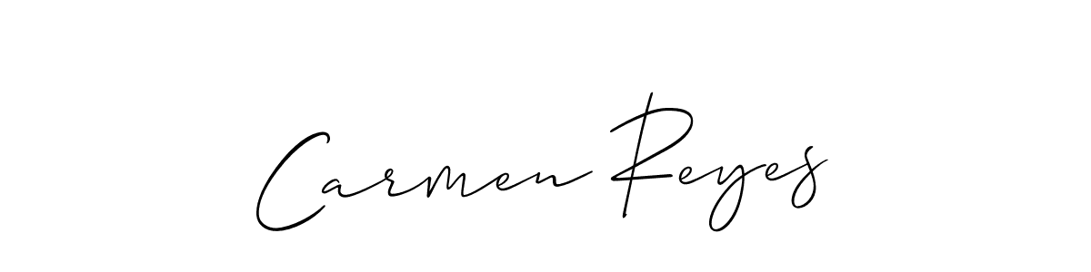 How to Draw Carmen Reyes signature style? Allison_Script is a latest design signature styles for name Carmen Reyes. Carmen Reyes signature style 2 images and pictures png