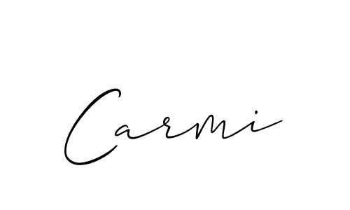 How to Draw Carmi signature style? Allison_Script is a latest design signature styles for name Carmi. Carmi signature style 2 images and pictures png