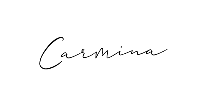 Also we have Carmina name is the best signature style. Create professional handwritten signature collection using Allison_Script autograph style. Carmina signature style 2 images and pictures png