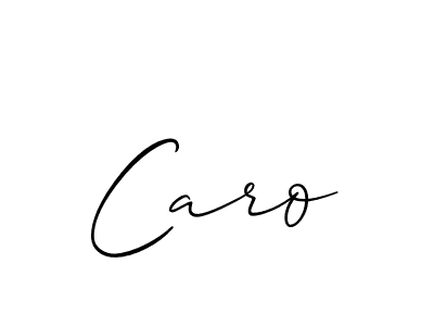 How to Draw Caro signature style? Allison_Script is a latest design signature styles for name Caro. Caro signature style 2 images and pictures png