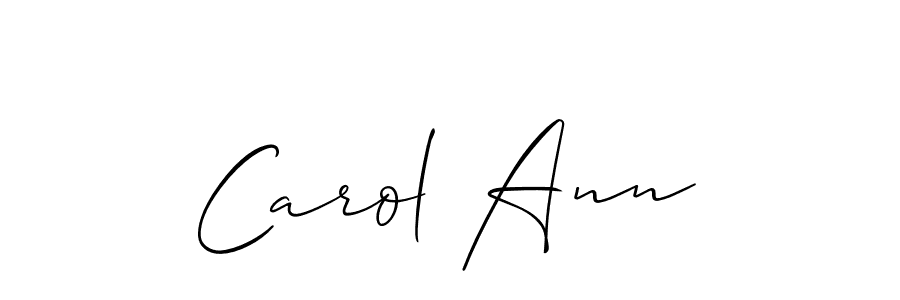 Similarly Allison_Script is the best handwritten signature design. Signature creator online .You can use it as an online autograph creator for name Carol Ann. Carol Ann signature style 2 images and pictures png