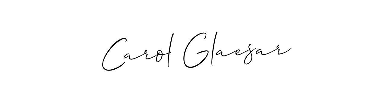 You can use this online signature creator to create a handwritten signature for the name Carol Glaesar. This is the best online autograph maker. Carol Glaesar signature style 2 images and pictures png