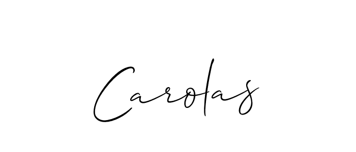 This is the best signature style for the Carolas name. Also you like these signature font (Allison_Script). Mix name signature. Carolas signature style 2 images and pictures png