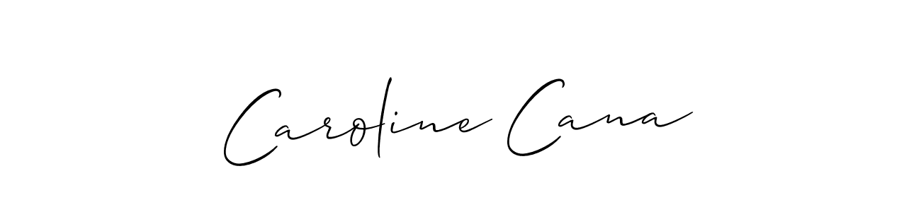 Make a beautiful signature design for name Caroline Cana. Use this online signature maker to create a handwritten signature for free. Caroline Cana signature style 2 images and pictures png