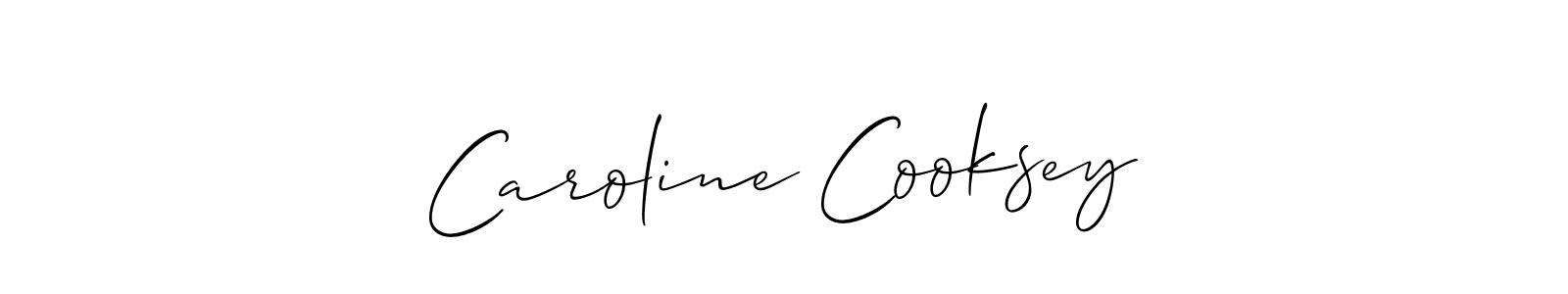 Similarly Allison_Script is the best handwritten signature design. Signature creator online .You can use it as an online autograph creator for name Caroline Cooksey. Caroline Cooksey signature style 2 images and pictures png