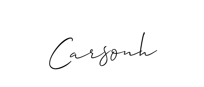 if you are searching for the best signature style for your name Carsonh. so please give up your signature search. here we have designed multiple signature styles  using Allison_Script. Carsonh signature style 2 images and pictures png