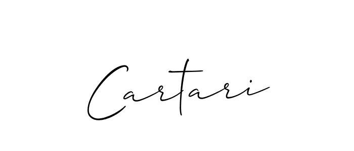 This is the best signature style for the Cartari name. Also you like these signature font (Allison_Script). Mix name signature. Cartari signature style 2 images and pictures png