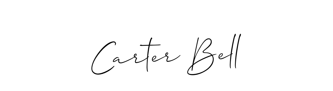 Also You can easily find your signature by using the search form. We will create Carter Bell name handwritten signature images for you free of cost using Allison_Script sign style. Carter Bell signature style 2 images and pictures png