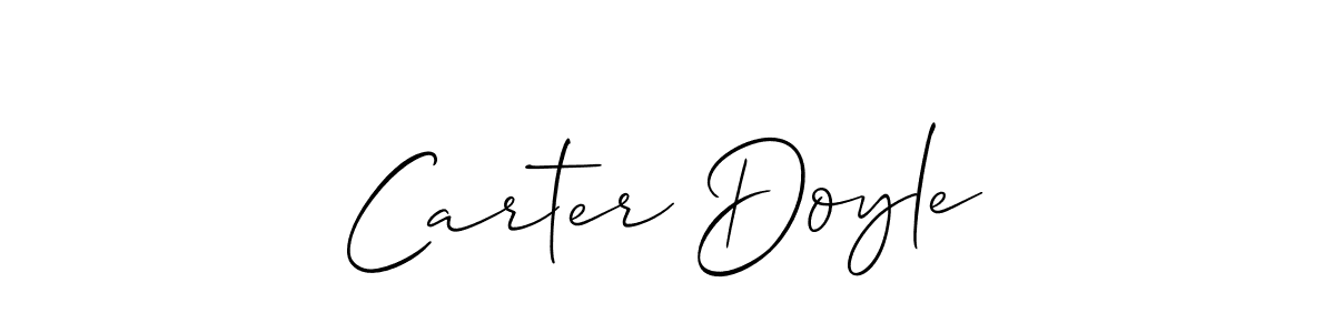 Also we have Carter Doyle name is the best signature style. Create professional handwritten signature collection using Allison_Script autograph style. Carter Doyle signature style 2 images and pictures png