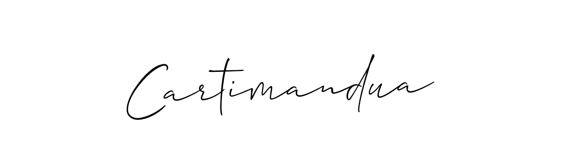 How to make Cartimandua signature? Allison_Script is a professional autograph style. Create handwritten signature for Cartimandua name. Cartimandua signature style 2 images and pictures png