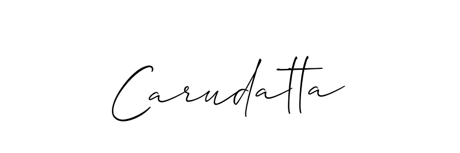 Also You can easily find your signature by using the search form. We will create Carudatta name handwritten signature images for you free of cost using Allison_Script sign style. Carudatta signature style 2 images and pictures png