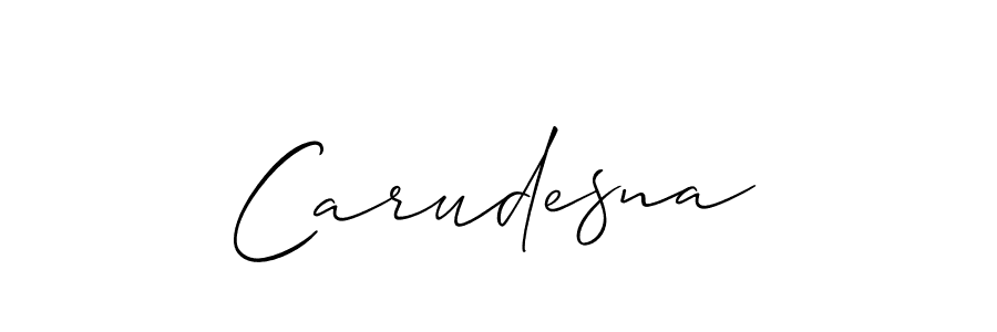 Carudesna stylish signature style. Best Handwritten Sign (Allison_Script) for my name. Handwritten Signature Collection Ideas for my name Carudesna. Carudesna signature style 2 images and pictures png