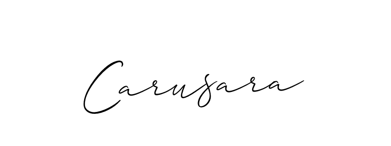 It looks lik you need a new signature style for name Carusara. Design unique handwritten (Allison_Script) signature with our free signature maker in just a few clicks. Carusara signature style 2 images and pictures png