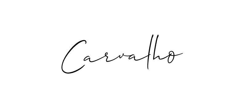 Carvalho stylish signature style. Best Handwritten Sign (Allison_Script) for my name. Handwritten Signature Collection Ideas for my name Carvalho. Carvalho signature style 2 images and pictures png