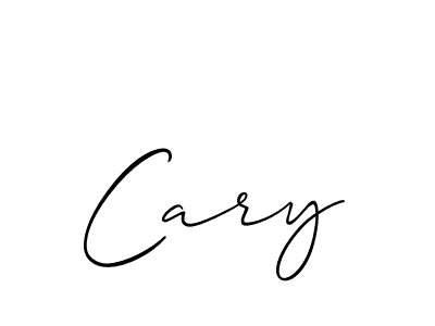 Best and Professional Signature Style for Cary. Allison_Script Best Signature Style Collection. Cary signature style 2 images and pictures png