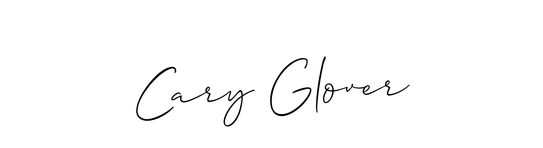 Design your own signature with our free online signature maker. With this signature software, you can create a handwritten (Allison_Script) signature for name Cary Glover. Cary Glover signature style 2 images and pictures png