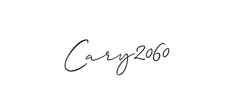 How to make Cary2060 signature? Allison_Script is a professional autograph style. Create handwritten signature for Cary2060 name. Cary2060 signature style 2 images and pictures png