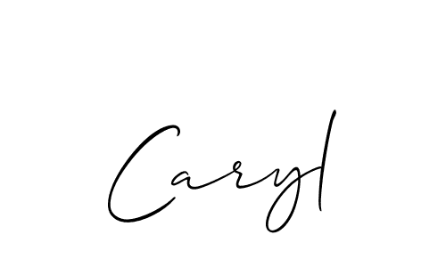 You should practise on your own different ways (Allison_Script) to write your name (Caryl) in signature. don't let someone else do it for you. Caryl signature style 2 images and pictures png