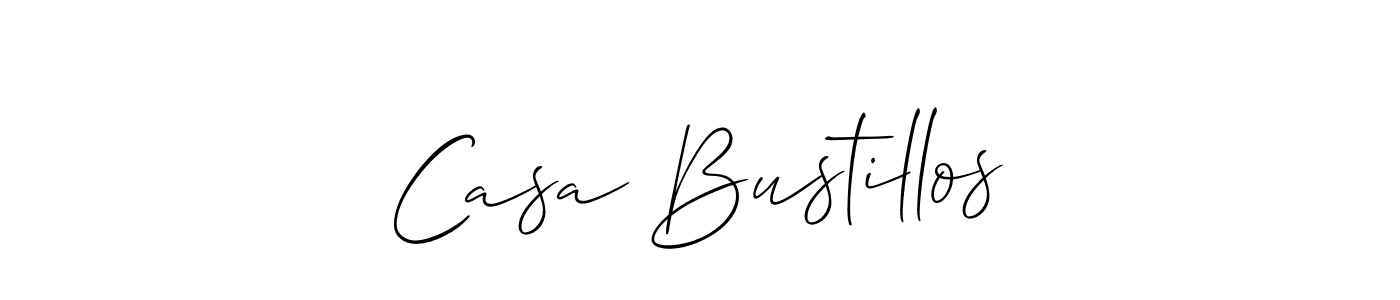 Similarly Allison_Script is the best handwritten signature design. Signature creator online .You can use it as an online autograph creator for name Casa Bustillos. Casa Bustillos signature style 2 images and pictures png