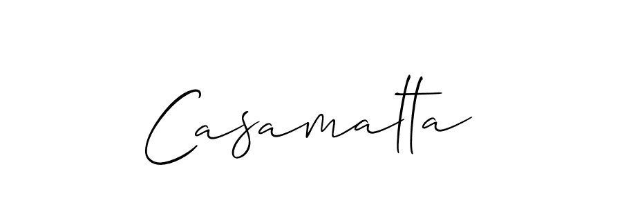 Best and Professional Signature Style for Casamalta. Allison_Script Best Signature Style Collection. Casamalta signature style 2 images and pictures png
