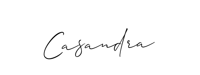 Best and Professional Signature Style for Casandra. Allison_Script Best Signature Style Collection. Casandra signature style 2 images and pictures png