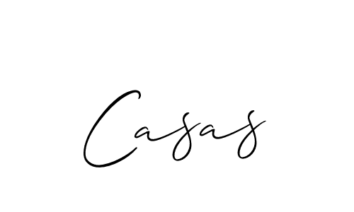 Casas stylish signature style. Best Handwritten Sign (Allison_Script) for my name. Handwritten Signature Collection Ideas for my name Casas. Casas signature style 2 images and pictures png