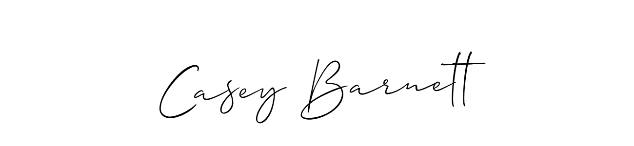 How to make Casey Barnett signature? Allison_Script is a professional autograph style. Create handwritten signature for Casey Barnett name. Casey Barnett signature style 2 images and pictures png
