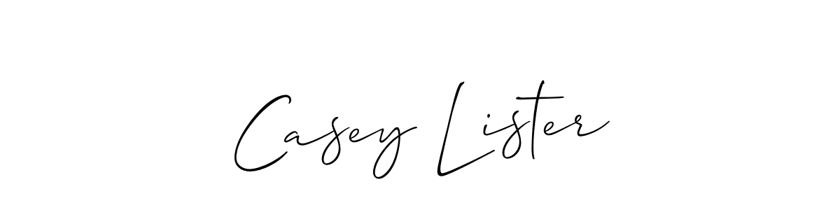 Once you've used our free online signature maker to create your best signature Allison_Script style, it's time to enjoy all of the benefits that Casey Lister name signing documents. Casey Lister signature style 2 images and pictures png