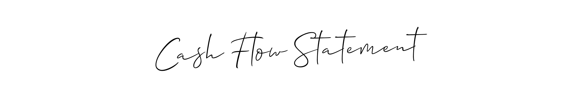 Make a beautiful signature design for name Cash Flow Statement. Use this online signature maker to create a handwritten signature for free. Cash Flow Statement signature style 2 images and pictures png