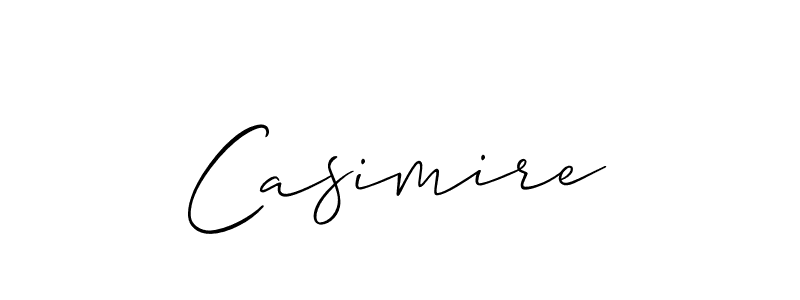 The best way (Allison_Script) to make a short signature is to pick only two or three words in your name. The name Casimire include a total of six letters. For converting this name. Casimire signature style 2 images and pictures png