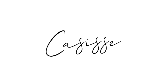 The best way (Allison_Script) to make a short signature is to pick only two or three words in your name. The name Casisse include a total of six letters. For converting this name. Casisse signature style 2 images and pictures png