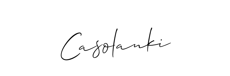 Here are the top 10 professional signature styles for the name Casolanki. These are the best autograph styles you can use for your name. Casolanki signature style 2 images and pictures png