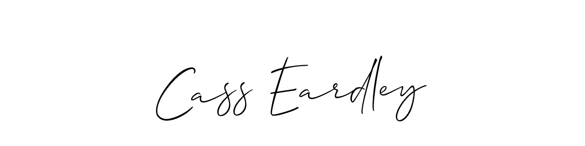 Best and Professional Signature Style for Cass Eardley. Allison_Script Best Signature Style Collection. Cass Eardley signature style 2 images and pictures png