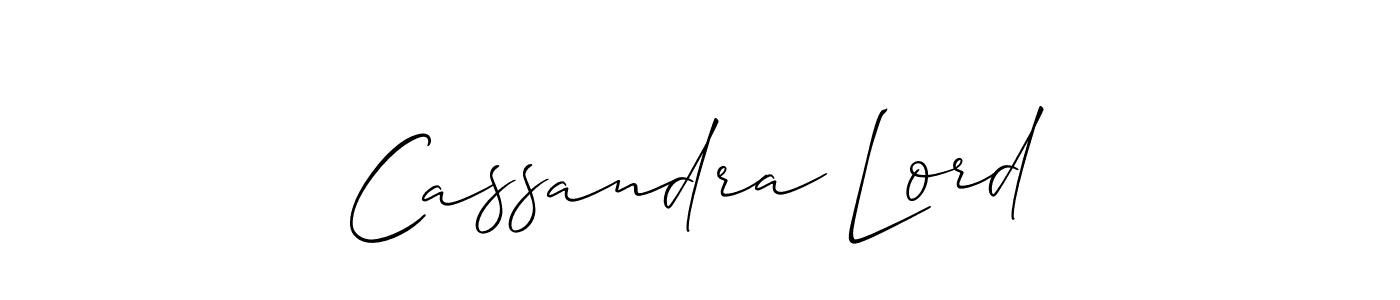 Best and Professional Signature Style for Cassandra Lord. Allison_Script Best Signature Style Collection. Cassandra Lord signature style 2 images and pictures png