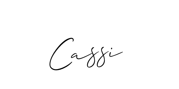 Best and Professional Signature Style for Cassi . Allison_Script Best Signature Style Collection. Cassi  signature style 2 images and pictures png