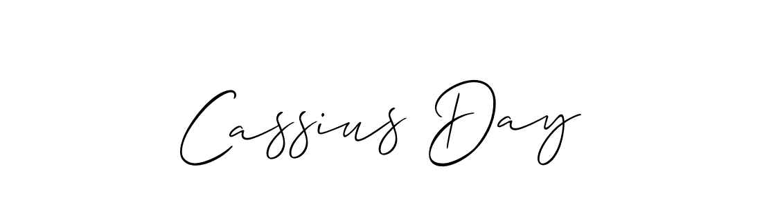 Also we have Cassius Day name is the best signature style. Create professional handwritten signature collection using Allison_Script autograph style. Cassius Day signature style 2 images and pictures png