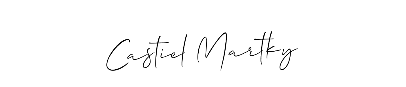 Once you've used our free online signature maker to create your best signature Allison_Script style, it's time to enjoy all of the benefits that Castiel Martky name signing documents. Castiel Martky signature style 2 images and pictures png