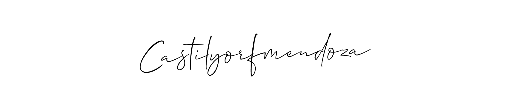 You can use this online signature creator to create a handwritten signature for the name Castilyorfmendoza. This is the best online autograph maker. Castilyorfmendoza signature style 2 images and pictures png