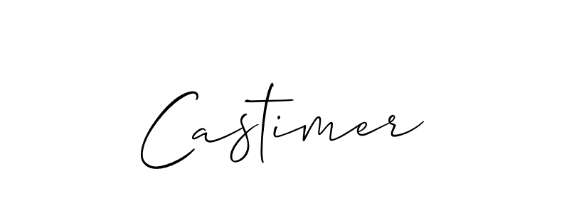 How to Draw Castimer signature style? Allison_Script is a latest design signature styles for name Castimer. Castimer signature style 2 images and pictures png