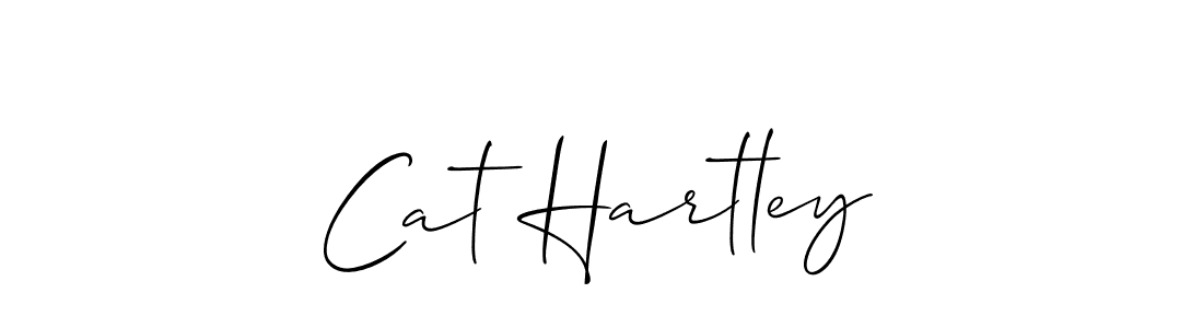 Make a beautiful signature design for name Cat Hartley. Use this online signature maker to create a handwritten signature for free. Cat Hartley signature style 2 images and pictures png