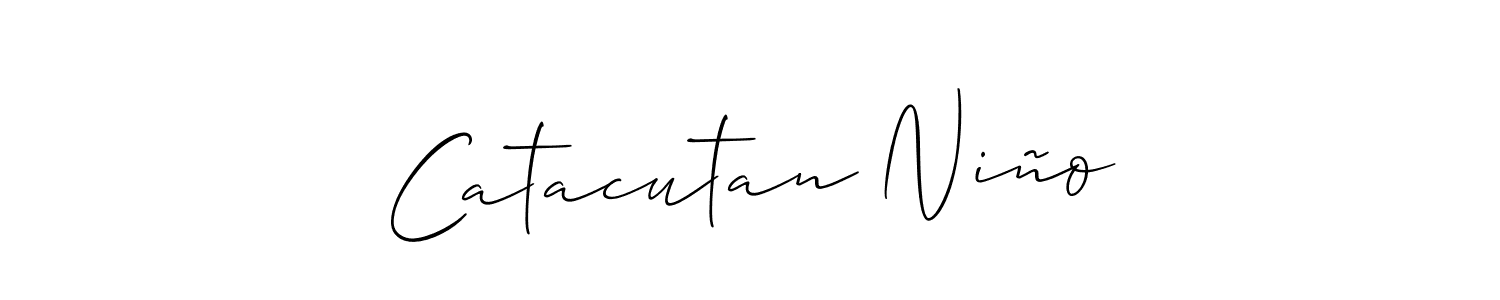 Once you've used our free online signature maker to create your best signature Allison_Script style, it's time to enjoy all of the benefits that Catacutan Niño name signing documents. Catacutan Niño signature style 2 images and pictures png