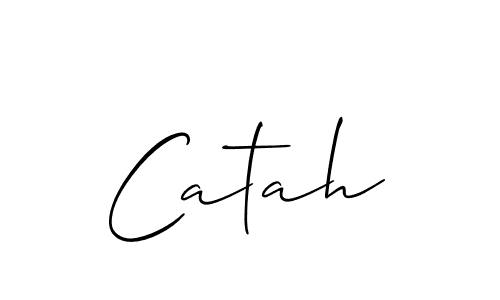 Check out images of Autograph of Catah name. Actor Catah Signature Style. Allison_Script is a professional sign style online. Catah signature style 2 images and pictures png