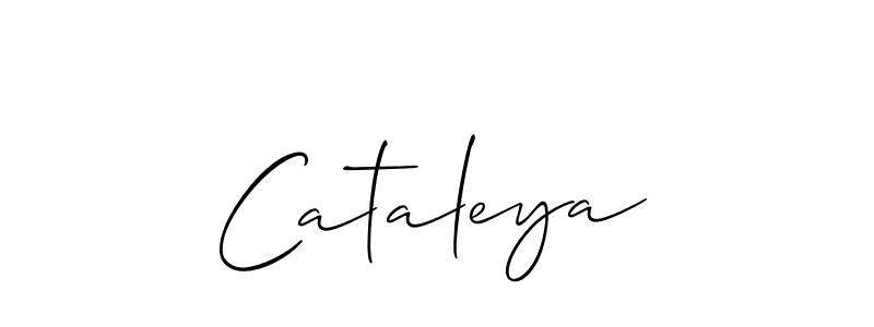 Similarly Allison_Script is the best handwritten signature design. Signature creator online .You can use it as an online autograph creator for name Cataleya. Cataleya signature style 2 images and pictures png