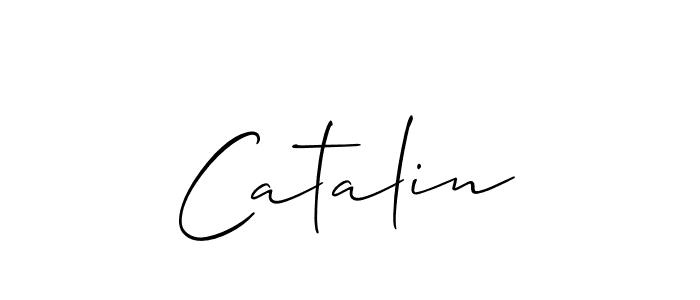 Use a signature maker to create a handwritten signature online. With this signature software, you can design (Allison_Script) your own signature for name Catalin. Catalin signature style 2 images and pictures png